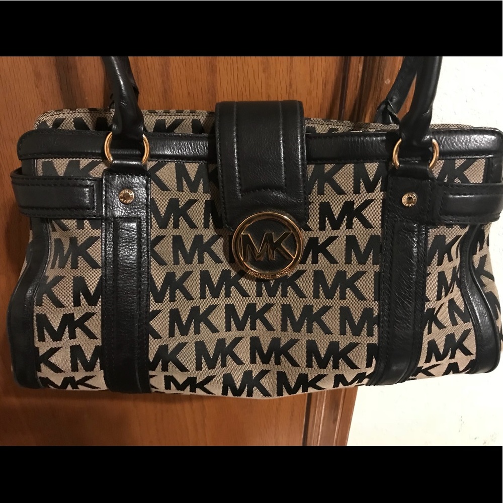 Michael Kors MK logo purse